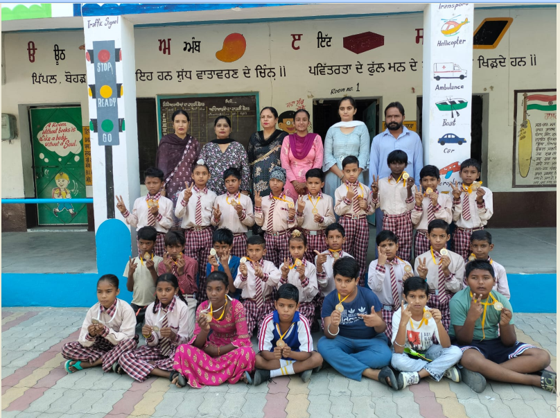 ਕਲੱਸਟਰ ਪੱਧਰੀ ਖੇਡਾਂ ਵਿੱਚ ਮੋਰਾਂਵਾਲੀ ਦੇ ਸਰਕਾਰ ਐਲੀਮੈਂਟਰੀ ਸਕੂਲ ਦੇ ਬੱਚੇ ਰਹੇ ਅੱਵਲ ।